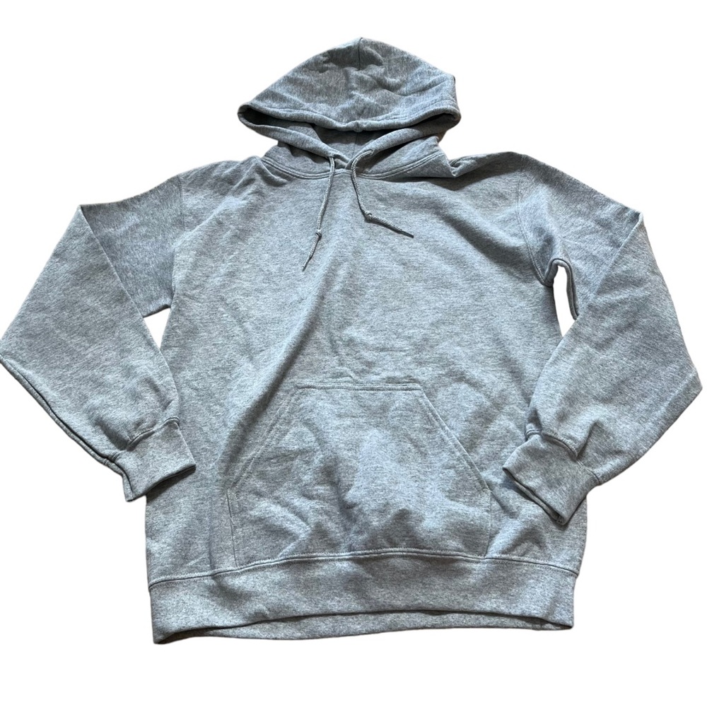 Gray Gildan Hoodie Pullover Size Small